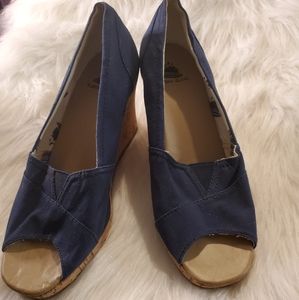 Aloha Island cork wedges